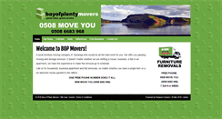 Desktop Screenshot of bopmovers.co.nz